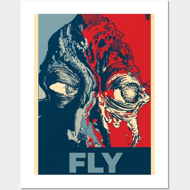 Motivational Horror - Fly Wall Art by IckyScrawls